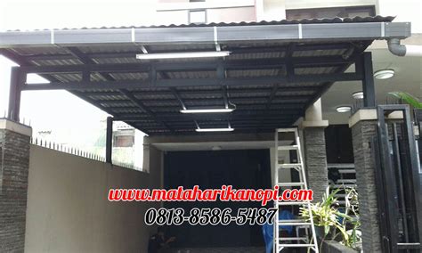 270.000/m2 harga kanopi model super premium rp. Kanopi Baja Ringan Atap Go Green | Matahari Kanopi 0813 ...