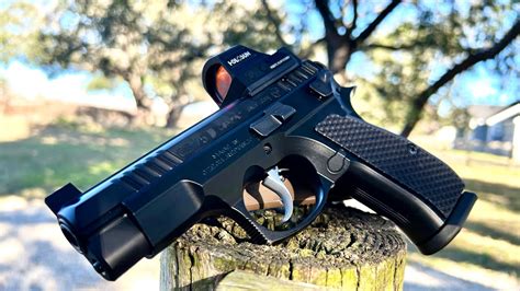 Cz 75d Customized Red Dot On A Pcr Not A P01 Youtube