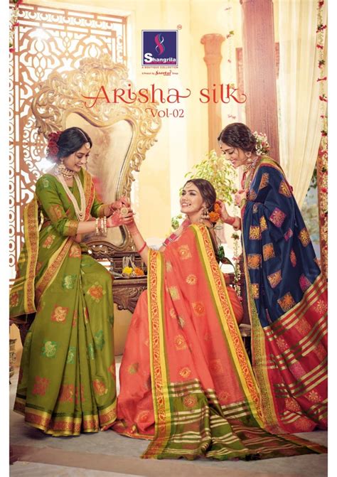 Shangrila Sarees Arisha Silk Vol 2 Designer Weaving Soft Silk Sarees