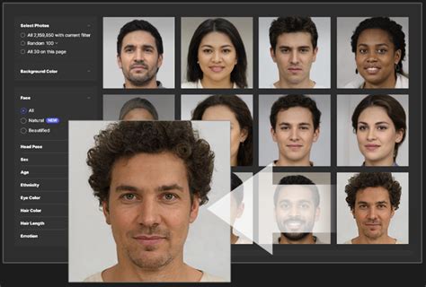 Ai Generated Photos For 3d Human Creation Headshot