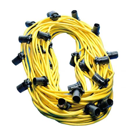 Festoon Cable In 100m Length Es Lampholders Spacing Between 2 3m