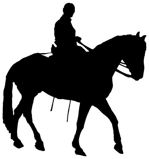 Dressage Horse Silhouette Clipart Free Download On Clipartmag