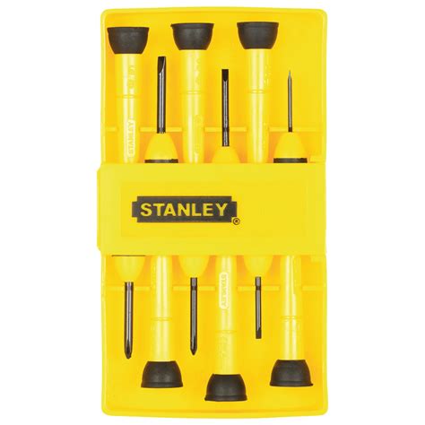 Precision Screwdriver Set 6 Pc 66 052 Stanley Tools