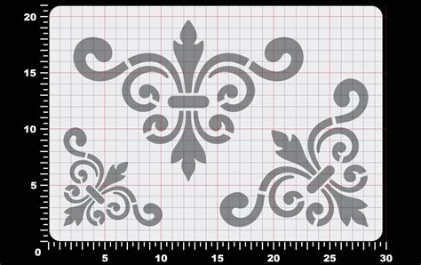 Unsere dienstleistungen im bereich zahnimplantate. Schablonen Zum Ausdrucken Ranken / Jugendstil Schablone ...