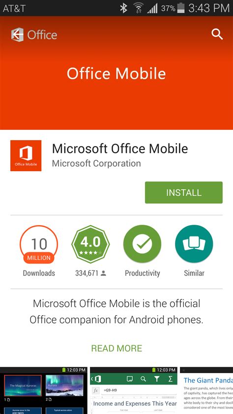 Microsoft 365 apps for enterprise is the most productive and most secure office experience for enterprises, allowing your teams to work together seamlessly from anywhere, anytime. Download the Office 365 Mobile App for Android Phones ...