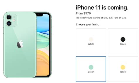 Iphone 11 Pricing Starts At 979 In Canada Iphone In Canada Blog