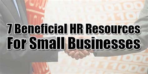 7 Beneficial Hr Resources For Small Businesses Exeideas Lets Your