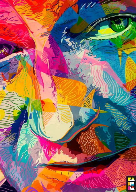 Alessandro Pautasso Illustrations Abstract Colors