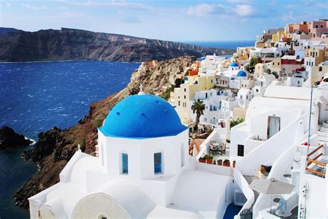 Oia, Santorini, Greece. Went at the end of the tourist season, there ...