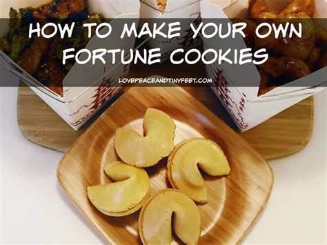 How To Make Fortune Cookies