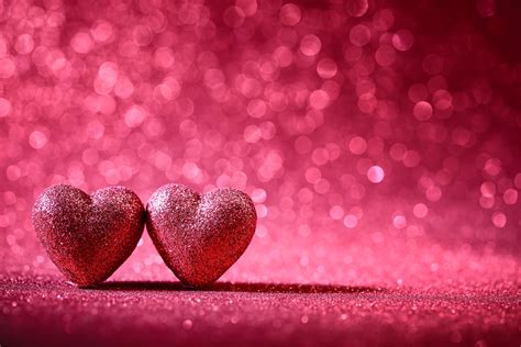 Valentines Day Mood Love Holiday Valentine Heart Bokeh