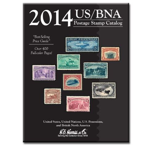 2014 Usbna Postage Stamp Catalog By He Harris And Co Hardcover