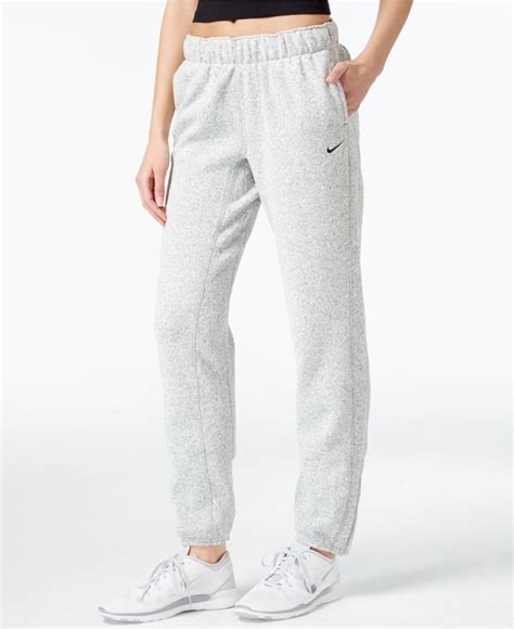 Nike Hypernatural Therma Fit Sweat Pants In Gray Lyst