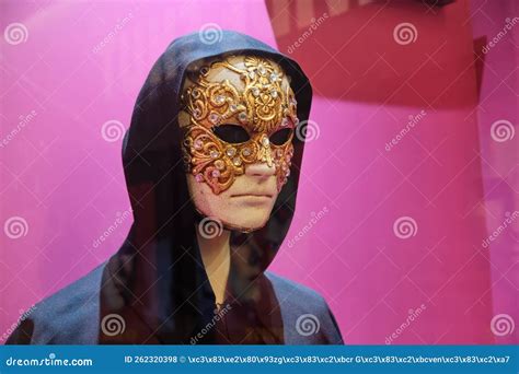 Ornate Mask From Eyes Wide Shut Movie Istanbul Turkey Editorial Stock