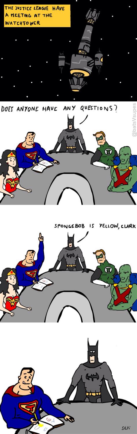 Funny Batman Vs Superman Comic Funny Batman Memes Superhero Memes Funny Comics Funny Memes