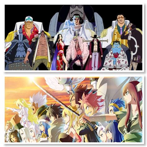 One piece and fairy tail are both incredibly popular shonen series with huge fanbases. One Piece world government vs Fairy Tail guild | Anime Amino