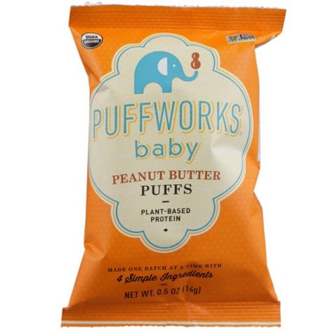 Puffworks Baby Peanut Butter Puffs 6 Ct 05 Oz Ralphs