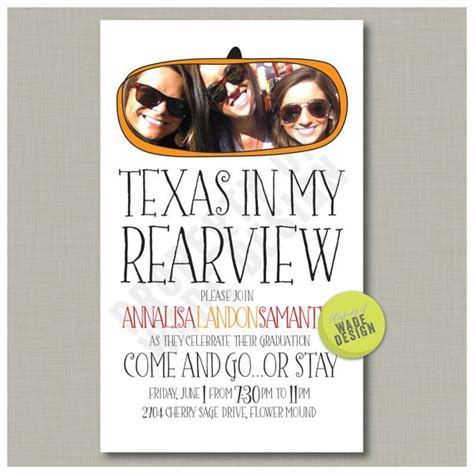 Going Away To College Party Invitation Design Blog