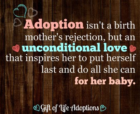 Adoption Is A Birth Moms Unconditional Love Birthmomstrong