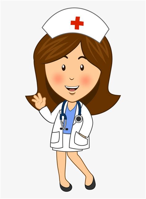 Female Nurse Cartoon Clip Art