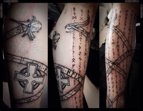 Obsessed With Nordicviking Tattoos Especially The Writing Viking
