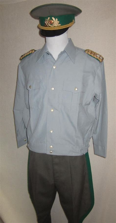 Uniformen Der Ddr Grenztruppen Dienstuniform Sommer Generalleutnant Um