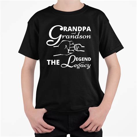 Fathers Day Shirt Grandpa And Grandson Matching Shirt The Etsy