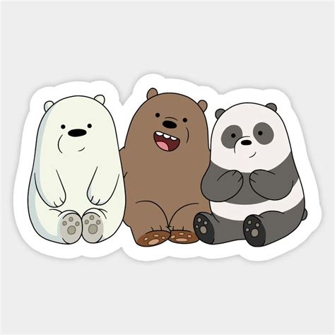 Bears Sticker In 2021 Bear Sticker Cute Laptop Stickers Cute Stickers