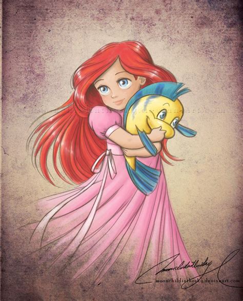 Little Ariel Little Disney Princesses Fan Art 28505517