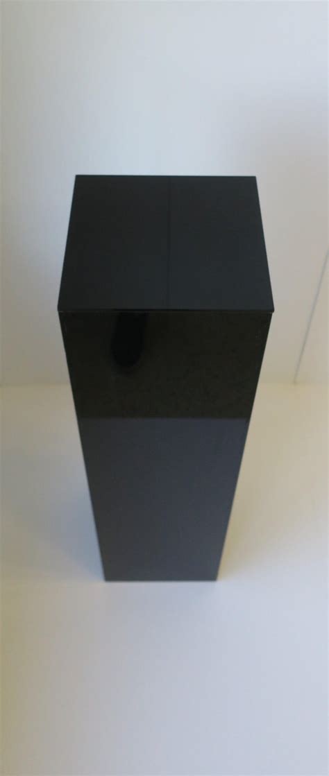 How to fix or assemble a pedestal fan fast (this is black & decker) and easy and some of the best fan offers in dubai, uae like and subscribe find below links for details. Black Acrylic Pedestal Column Stand For Sale at 1stdibs