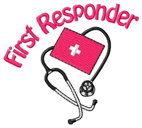 First Responder Machine Embroidery Design Embroidery Library At
