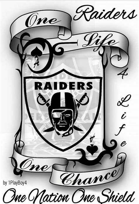 Pin By Peña On Raiders Raiders Tattoos Oakland Raiders Logo