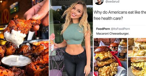 Perfect Looking Food Sandwiched Between Sexy Women Eating And Memes