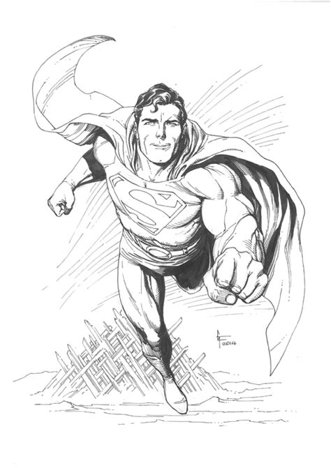 Gary Frank Superman In Callum Wilsons Sketches And Commissions Comic