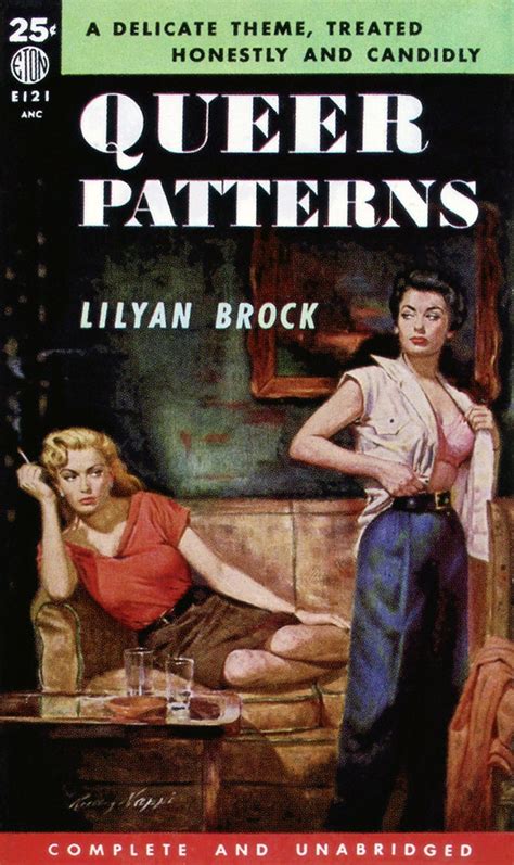 Lesbian Pulp Vintage Art Printqueer Patterns Etsy
