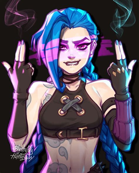 Blushyspicy 😈🔥 On Twitter In 2022 Jinx League Of Legends League Of Legends Characters