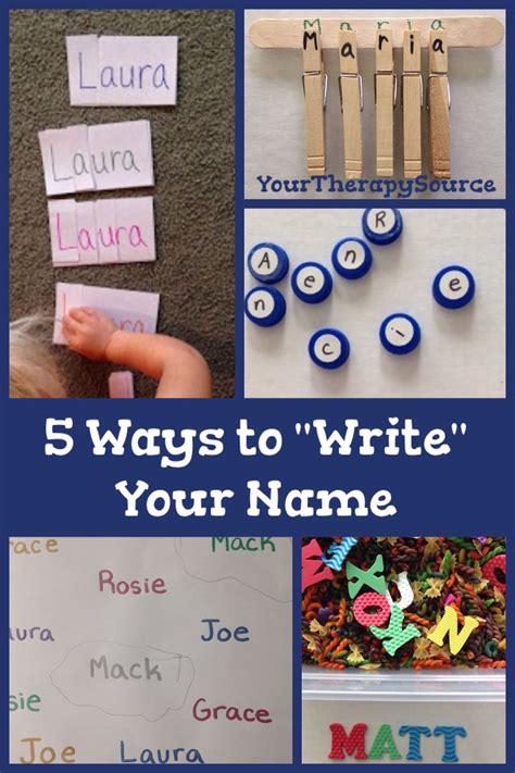 Here Are Some Suggestions On How To Write Your Name Without Ever