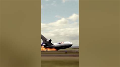 Fedex Flight 80 Crash Animation Youtube