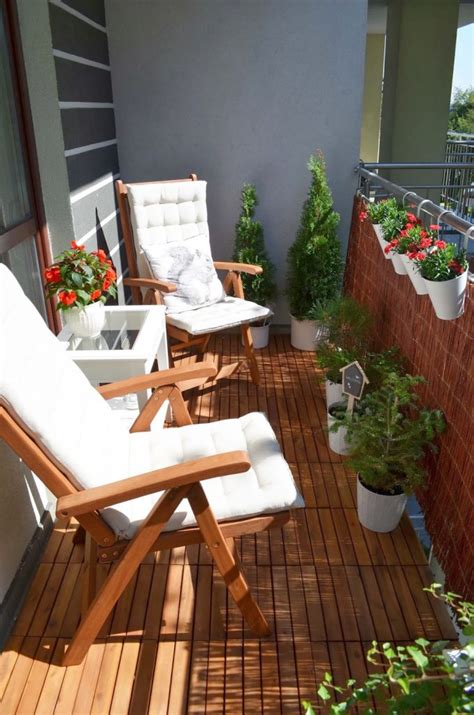 10 Beautiful Small Balconies With Wooden Tiles Top Dreamer