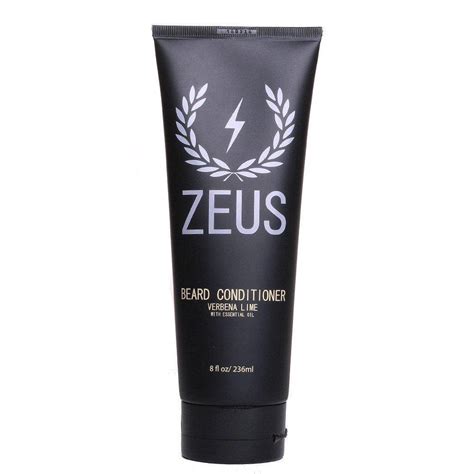 Zeus Beard Zeus Beard Conditioner Wash For Men Verbena Lime Scent 8oz Sulfate Free