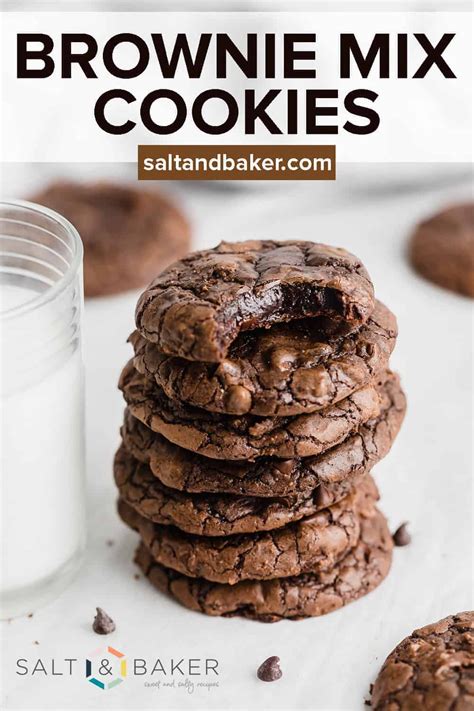 Brownie Mix Cookies Are So Easy To Make I Love Using My Ghirardelli