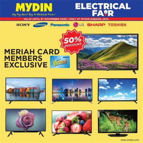 They can help with your prescription and pills. MYDIN USJ Subang Jaya Electrical Fair Promotion (valid ...