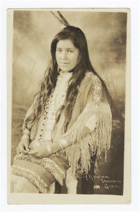 Apache Indian Girl Gee Lindquist Native American Photographs