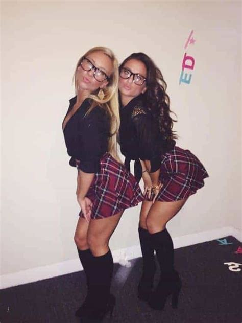 Naughty School Girl Costume Hairs Out Of Place