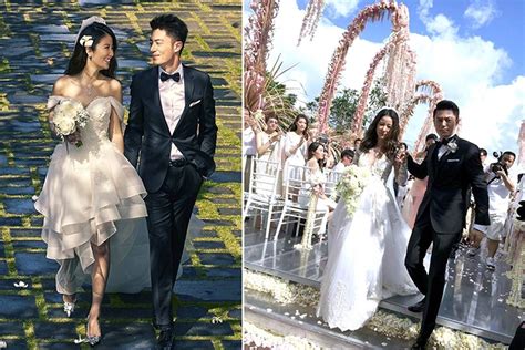 Romantic Pink Wedding Of Rubby Lin And Wallace Huo