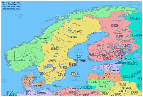 Winthrop Lora Map Of Scandinavia