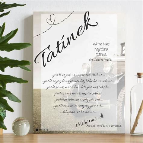 Šťastný den otců dárek stáhnout tapetu. Den otců a dárek pro tatínka s originálním textem. | INSPIO