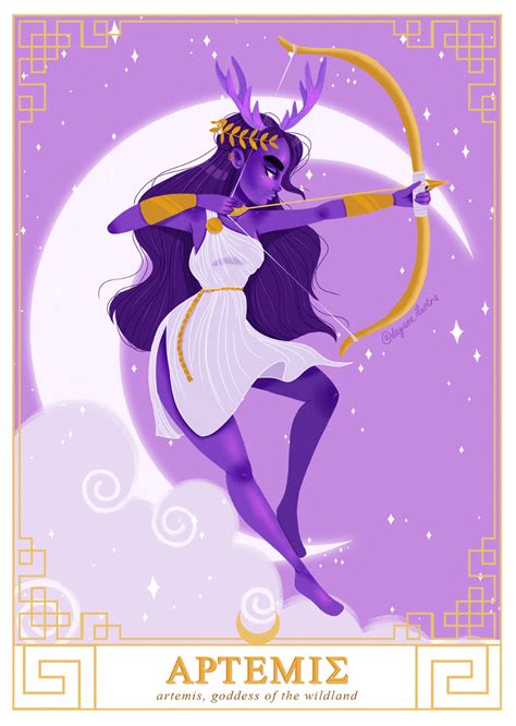 Goddess Artemis Greek Goddess Art Greek Mythology Art Greek And