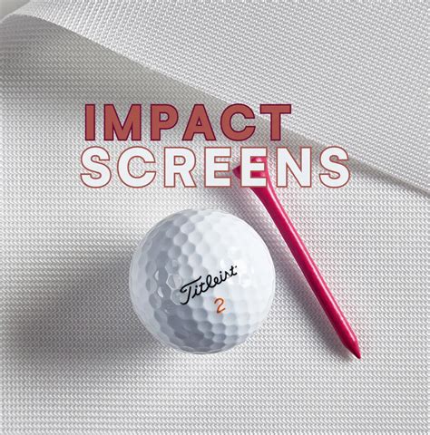 How To Choose A Golf Impact Screen Material Carls Place