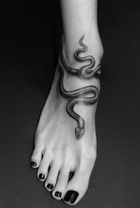 Details More Than Wrap Around Snake Ankle Tattoo Latest In Eteachers